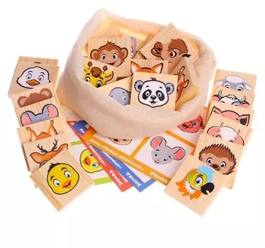 Лото "Милые животные" 24 дет. 1-76