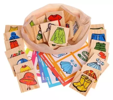 Лото "Одежда" 24 дет. 1-77