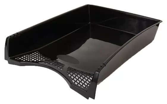 Лоток для бумаг Attache эконом 3шт/уп чёрный