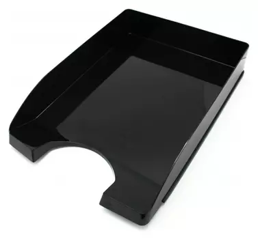 Лоток для бумаг Attache Line черный 340х255х63мм