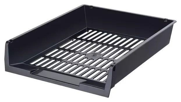 Лоток для бумаг Attache решетчатый черный лт291ае