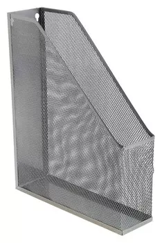Лоток для бумаг вертикальный, серая сетка