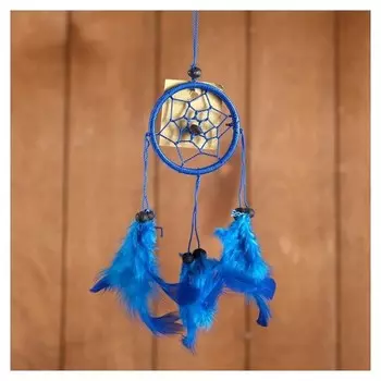 Ловец снов "Гармония" синий 6х0,5х20 см