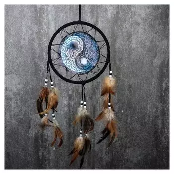 Ловец снов "Инь-ян" 20х20 см