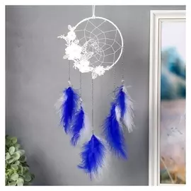 Ловец снов "Кружевные цветы" 44х15 см