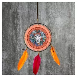 Ловец снов "Лев" диам 20 см