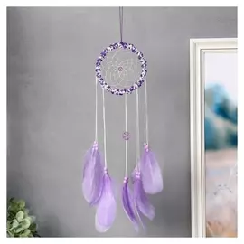 Ловец снов "Паутинка с камешком" 41х11 см