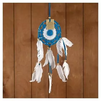 Ловец снов "Свобода" голубой 0,7х12х40 см