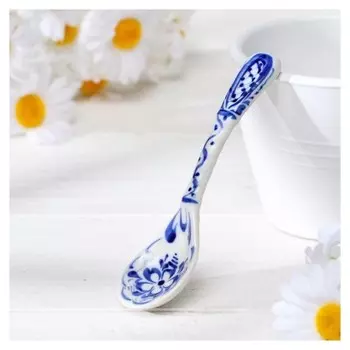 Ложка ,12см, гжель