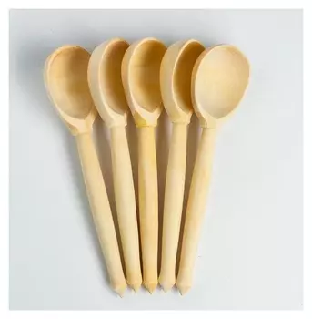 Ложка деревянная не окрашенная.малая.