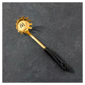 Ложка для спагетти Base, 30×8×6 см, цвет чёрный