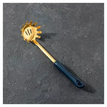 Ложка для спагетти Base, 30×8×6 см, цвет синий