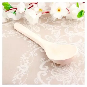 Ложка, фрезерная, салатная, 6×21 см