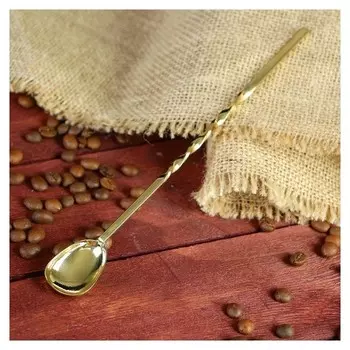 Ложка латунная