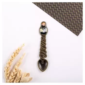 Ложка-матрёшка сувенирная Flowers