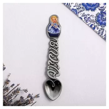 Ложка-матрёшка сувенирная «Русская краса»