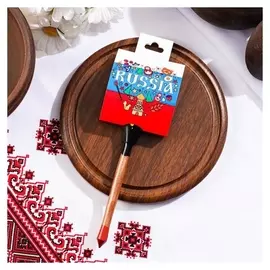 Ложка подарочная "Атрибуты россии", с подвесом