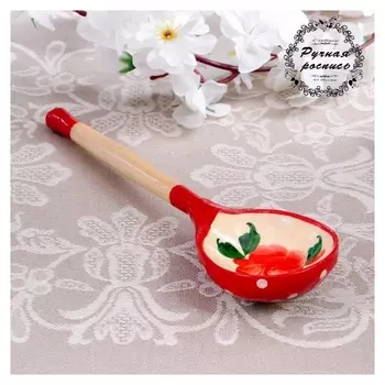 Ложка полубаская «Матрёшка», 19×6 см