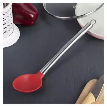 Ложка «Редмонд», 33 см, цвет красный