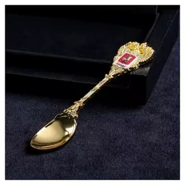 Ложка в форме герба «Москва»