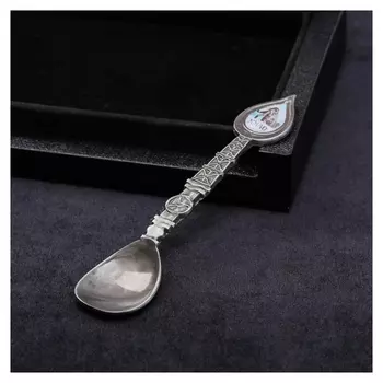 Ложка в форме капли нефти «Хмао. мамонт»