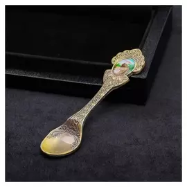 Ложка в форме кокошника «Пермь. мишка»