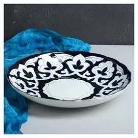 Ляган 27,5см пахта в золоте