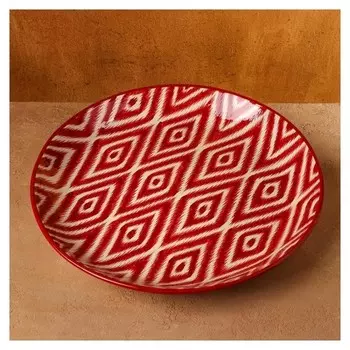 Ляган атлас красный, 36см