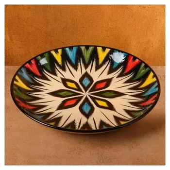 Ляган атлас, разноцветный, 36см