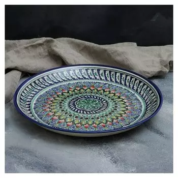 Ляган круглый Национальная роспись, 36 см