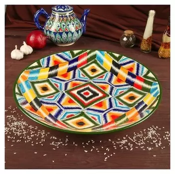 Ляган круглый ромбы 41 см