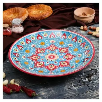 Ляган риштанская керамика 39см