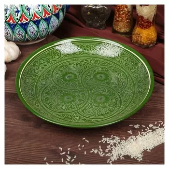 Ляган зеленый 24,5 см