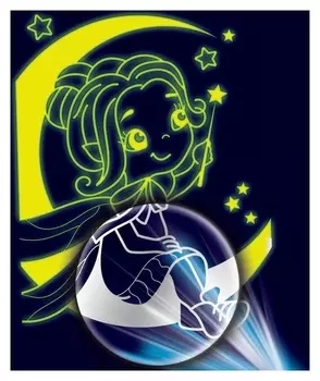 Лунная гравюра «Фея» 14,8х21 см