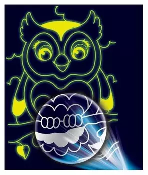 Лунная гравюра «Сова» 14,8х21 см