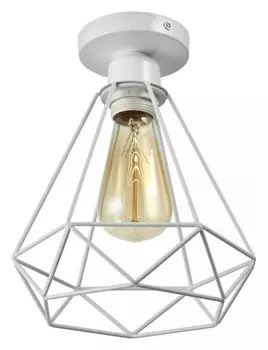 Люстра "Адри" 1х60вт E27 белый 16х16х18 см.