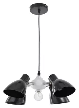 Люстра "Классика" 5х40вт Е27 черный 28х28х18 см