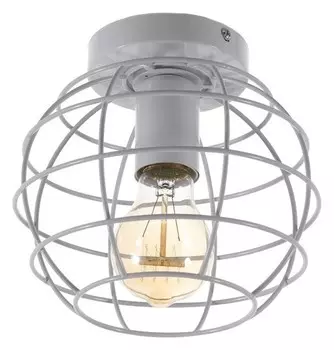 Люстра "Нола" 1х60вт E27 белый 16х16х18 см.