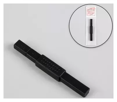 Магнит для лака «Полоска», 8 см, цвет чёрный