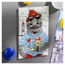 Магнит двусторонний «Владивосток. ларга»