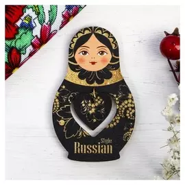 Магнит-матрёшка с подвесом Russian Style