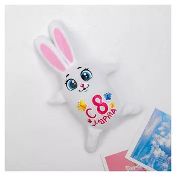 Магнит «С 8 марта», зайка, 15 см