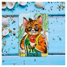 Магнит «Сочи. брутальный кот»