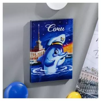 Магнит «Сочи. дельфин. морской вокзал»