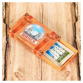 Магнит-спичечный коробок «Минск»