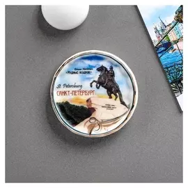 Магнит-тарелочка «Санкт-петербуг»