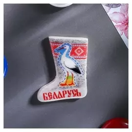 Магнит в форме валенка «Беларусь»