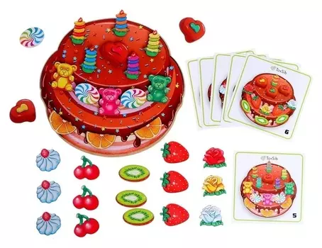 Магнитная игра «Тортик»