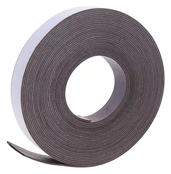 Магнитная лента Tundra, с клеевым слоем, 25 х 1.5 мм, длина 10 м