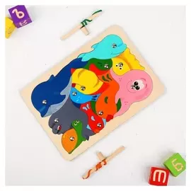 Магнитная мозаика «Рыбалка»